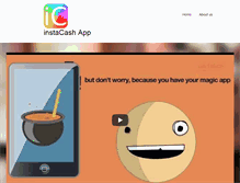 Tablet Screenshot of instacashapp.com